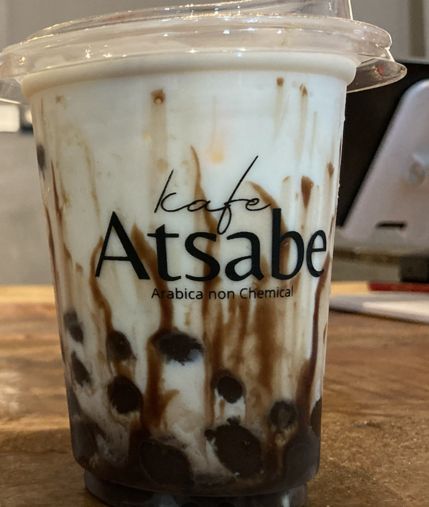 Kafe Atsabe Boba Milk Tea